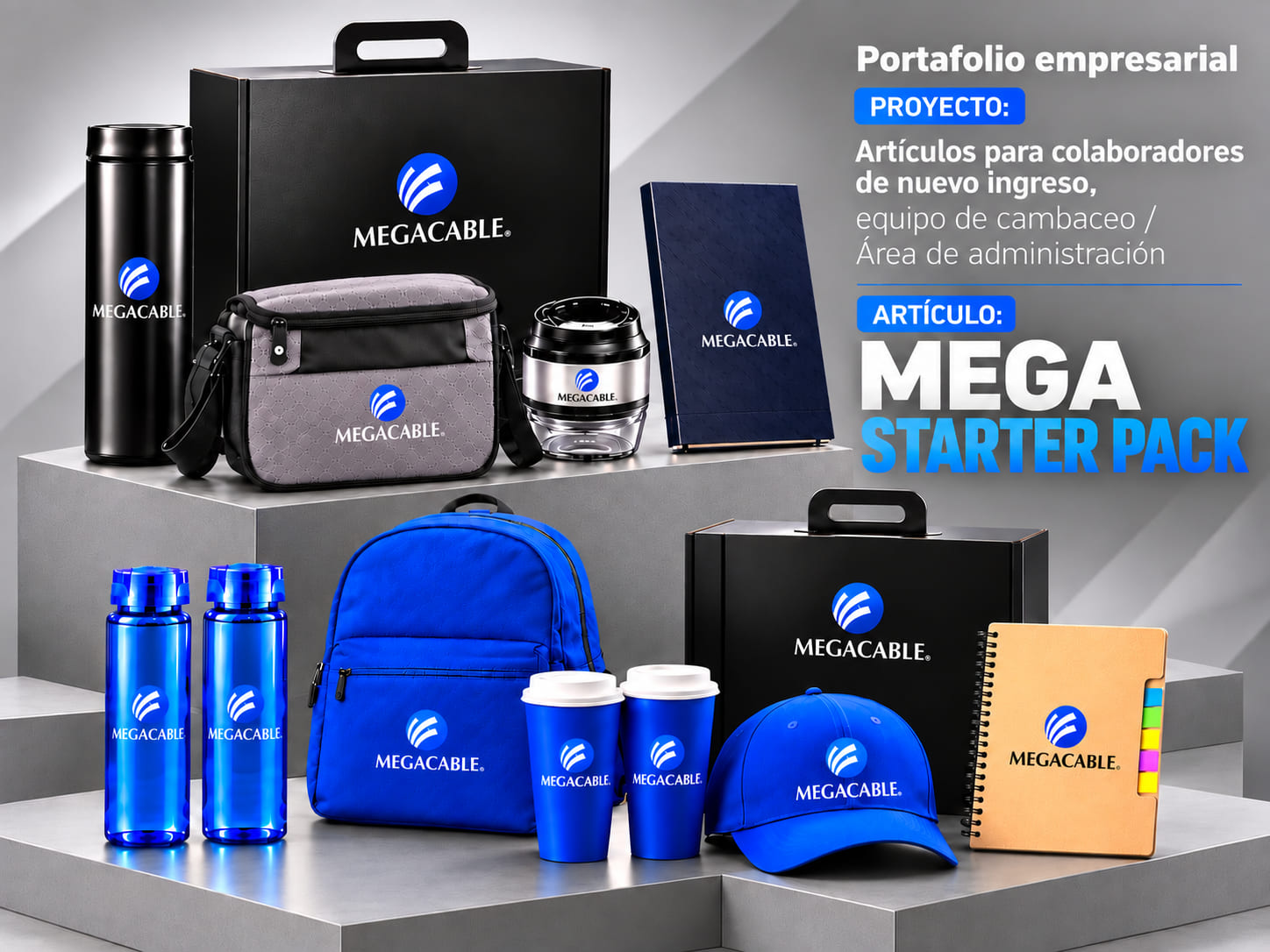 Kits de bienvenida para nuevo ingreso en Megacable